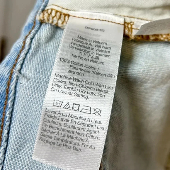 Madewell Plus Relaxed Denim Shorts in Essen Wash NWT - Picture 14 of 15